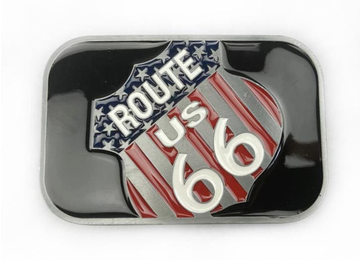 Buckle route 66, Verzamelen, Merken en Reclamevoorwerpen, Nieuw, Ophalen of Verzenden