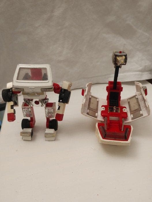 Takara - Speelgoed Diaclone Car Robot 1982 Onebox Cherry Van, Antiquités & Art, Antiquités | Autres Antiquités