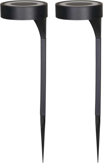 2dekans | Luxform AYR Orange - Solar Tuinlampen 2 stuks -, Ophalen of Verzenden, Nieuw