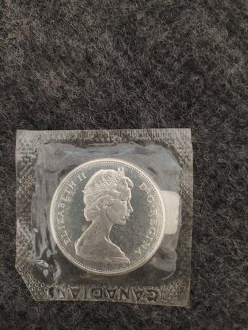 Canada. Elizabeth II. 1 Dollar 1965-1966 (Lot of 3 coins)