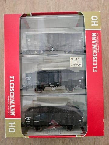 Fleischmann H0 - 521209/534144 - Wagon de marchandises pour, Hobby en Vrije tijd, Nieuw