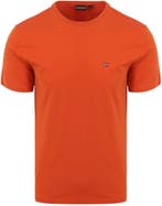 Napapijri Salis T-shirt Oranje maat Maat 52/54 (L) Heren, Vêtements | Hommes, T-shirts, Verzenden