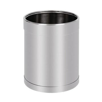 Afvalbak | RVS (Geborsteld) | 10.2L | Open | Ø224x280(h)mm, Verzenden, Nieuw in verpakking