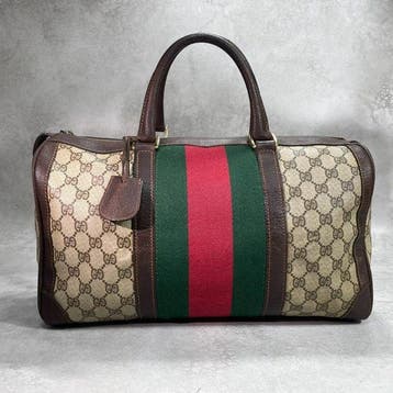 Gucci - GG Pattern Sherry Line - Sac de marin, Nieuw