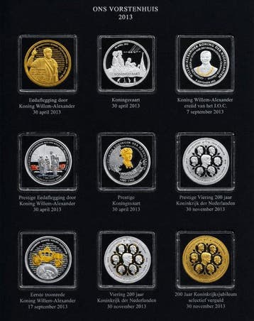Nederland. Set of 9 Issues Ons Vorstenhuis 2013