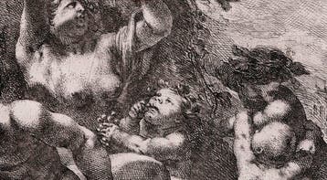 Johann Christoph Storer (1620-1671) - Bacchus stroking a