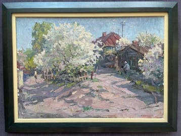 N. Menshikov (XX) - Stad Koersk, Antiek en Kunst