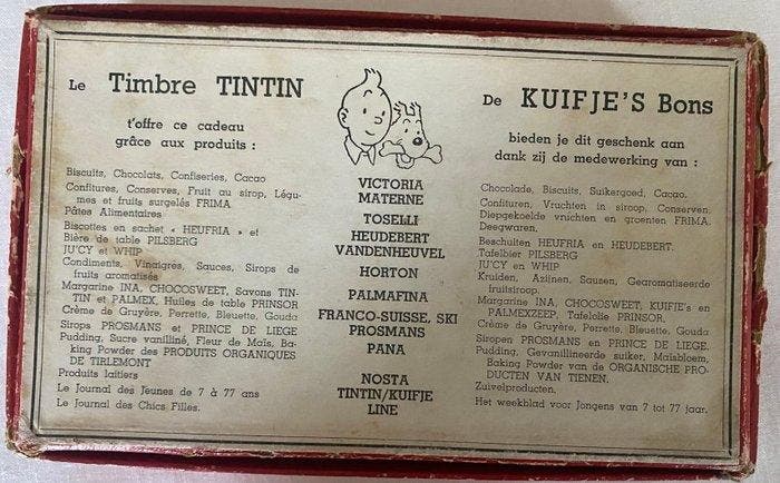 Puzzel - Timbres Tintin en bois – Complet – On a marché sur, Boeken, Strips | Comics