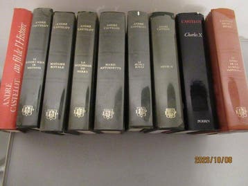 André Castelot - collection 15 livres historiques dirigée, Antiquités & Art