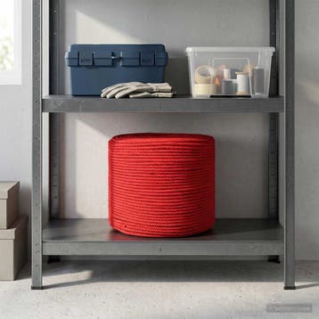vidaXL Katoenen Touw 14 mm 250 m Rood 100% katoen, Verzenden