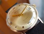 GUB Glashütte - Spezimatic (26 rubis), cal. 75, Gold-Plated, Handtassen en Accessoires, Horloges | Heren, Nieuw