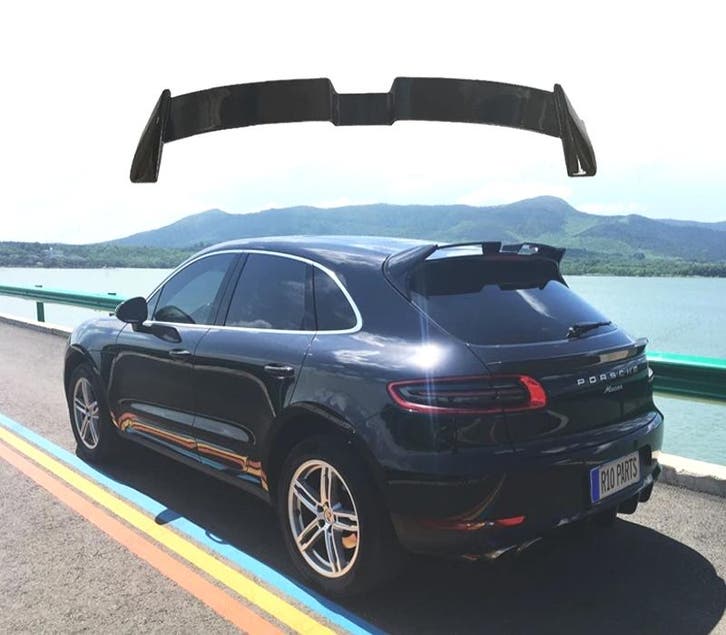 AILERON DE TOIT PORSCHE MACAN 14- NOIR BRILLANT, Autos : Pièces & Accessoires, Carrosserie & Tôlerie, Envoi