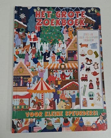 Het grote zoekboek voor kleine speurders: Kerstmarkt, Verzenden, Gelezen