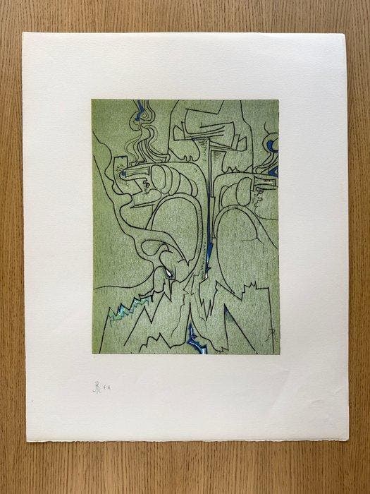 Robert Müller (1920-2003) - Sans titre, Antiquités & Art, Antiquités | Autres Antiquités