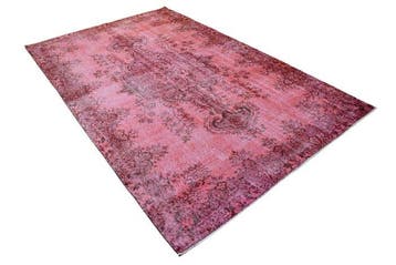 Roze vintage - Vloerkleed - 275 cm - 170 cm - met, Nieuw