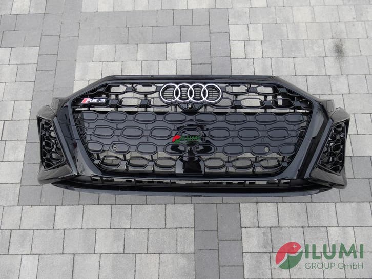 Audi RS3 8Y voorbumper met grill en installaties, Autos : Pièces & Accessoires, Carrosserie & Tôlerie, Envoi