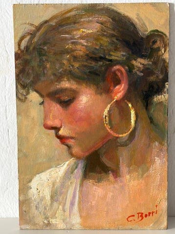 Carlo Borri (1952) - Giovane donna