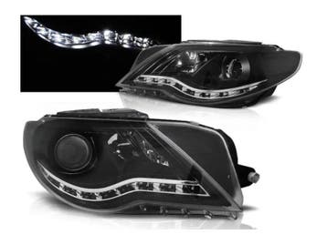 Daylight Black LED DRL koplampen geschikt voor VW Passat CC, Verzenden