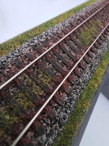 Handmade H0 - Modeltreinlandschap (2) - Modeltrein voorzien, Nieuw