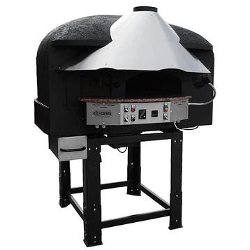 Roterende Pizzaoven | SERIE MIX-RK (SILICONE) | Gas/Hout |, Verzenden, Nieuw in verpakking