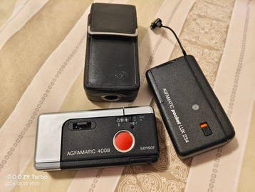 Agfa, Kodak, Voigtländer Agfamatic 4008 + pocket LUX 234 /, TV, Hi-fi & Vidéo, Appareils photo analogiques