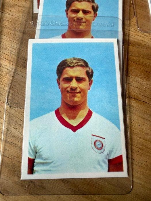 1966 Bergmann Müller, Beckenbauer Bergmann Rookie Card, Collections, Autocollants