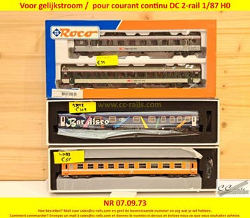 Gelijkstroom modeltreinen 2dehands Roco Fleischmann Trix, Ophalen of Verzenden