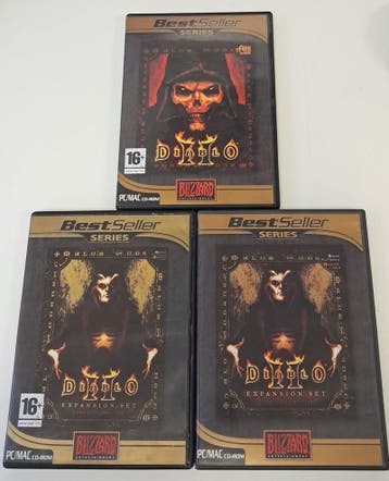 Diablo II & Lord of Destruction Expeansion Set (2x) PC Games, Games en Spelcomputers, Verzenden, Nieuw