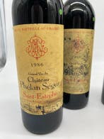 1986 x 2 Château Phelan Segur & 1985 x 2 Château Prieuré, Nieuw