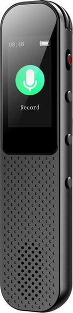 2dekans | Audyn Voice Recorder Digitaal - 400 Uur Audio, Ophalen of Verzenden