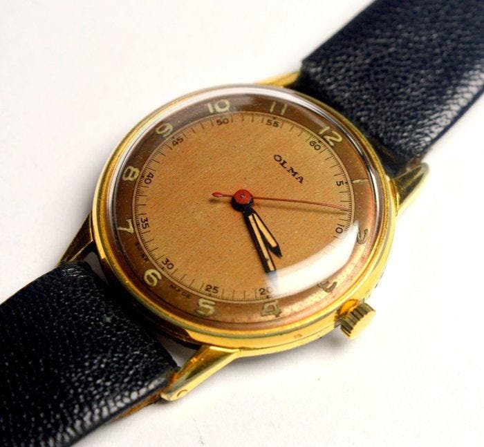 Olma - Swiss Made - 15 Jewels - Zonder minimumprijs - Heren, Handtassen en Accessoires, Horloges | Heren