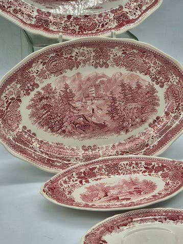 Villeroy & Boch Mettlach – Servierplatten-Set – Porzellan