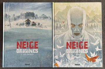 Neige Origines T1 + T2 + 2x dédicace - 2x C - 1 Album -, Nieuw