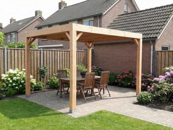 Veiling - Buitenverblijf design 314x400x244cm, Tuin en Terras, Overkappingen