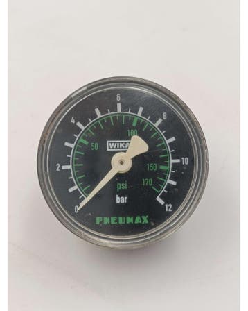 PNEUMAX manometer Ø49mm, Verzenden