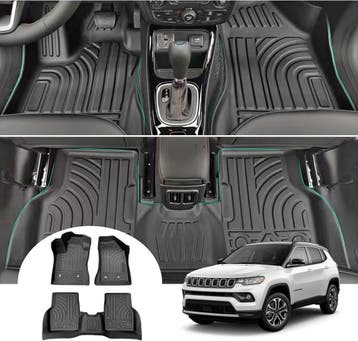 Jeep Compass TPE Matten | Retour deal | Knallerprijs, Autos : Divers, Verzenden
