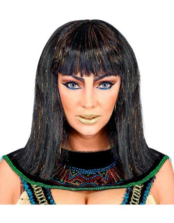 Cleopatra pruik, Hobby en Vrije tijd, Ophalen of Verzenden, Nieuw