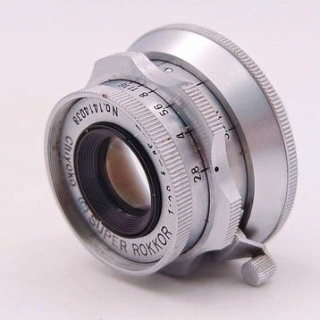 Chiyoko Super Rokkor 2.8/45mm L39 CLA´d 2026 | Cameralens, Nieuw