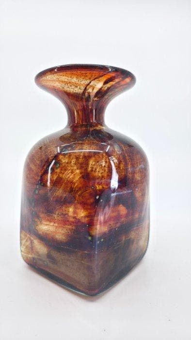 Mdina - Vaas - Glas - Ondertekend, Antiquités & Art, Curiosités & Brocante