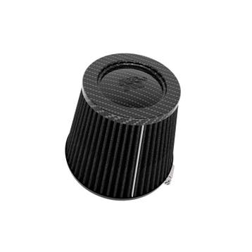 K&N Universeel Dryflow Zwart Luchtfilter Conisch - carbonvez, Verzenden