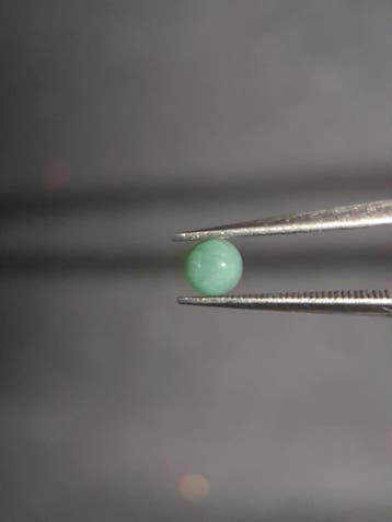 Natural Aventurine - cabochon - round - 4mm - 0.286 ct - gre, Verzenden