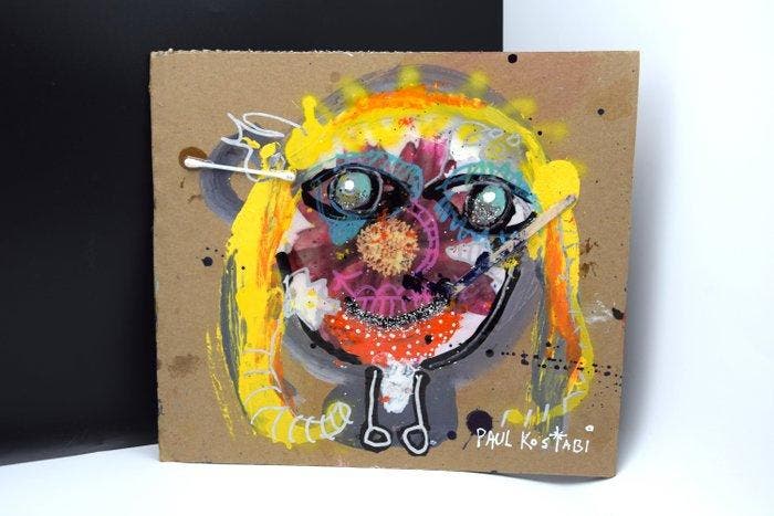 Paul Kostabi (1962) - Daylight Saving, Antiek en Kunst, Kunst | Designobjecten