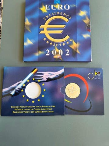 België, Finland. Euro 2002/2012 (3 items) (Zonder, Postzegels en Munten
