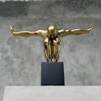Sculpture, NO RESERVE PRICE - Bronze Statue of an Olympic