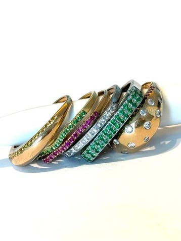 Ring Goud Saffier - Robijn - Prachtige luxe ring, Nieuw