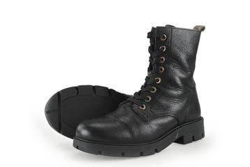 IK-KE Veterboots Meisjes in maat 33 Zwart, Verzenden, Schoenen