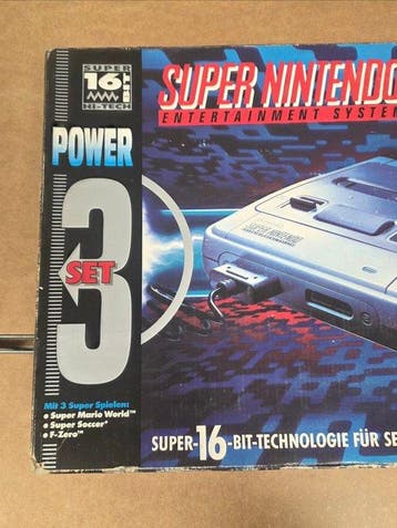 Nintendo - Snes - Very RARE - Big Box 16-BIT Power Set 3, Games en Spelcomputers, Nieuw