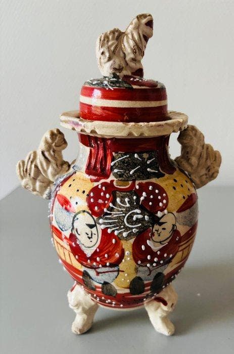 Wierookbrander (2) - Aardewerk - Wierook brander en vaas, Antiek en Kunst, Antiek | Overige Antiek