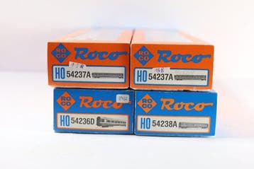 Roco H0 - 54236/54237/54238 - Model treinwagon (1) - 4, Nieuw
