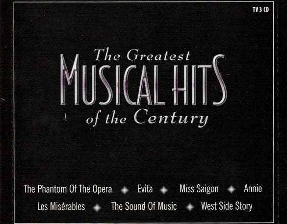 Various - The Greatest Musical Hits Of The Century (CD,, CD & DVD, CD | Musiques de film & Bandes son